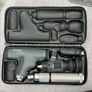 Welch Allyn PanOptic Diagnostic Set - Black and Silver